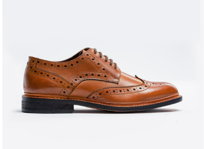 Cavani Merton Brogue Tan-1